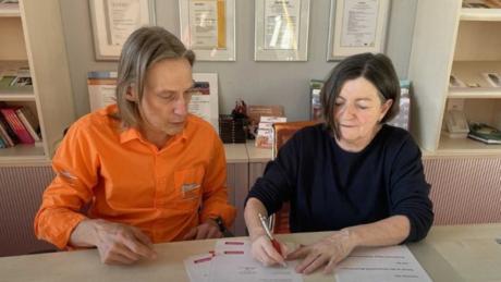 Bildungspartnerschaft mit der Schule an der Donauschleife 