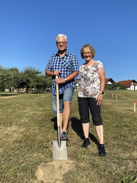 Spatenstich am 16. August 2022