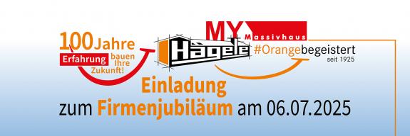 Einladung zum Jubiläum